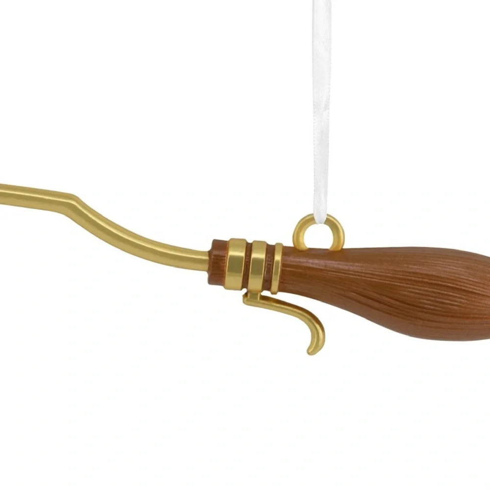 Hallmark Harry Potter “Nimbus 2000” Metal Christmas Ornament (NWT)